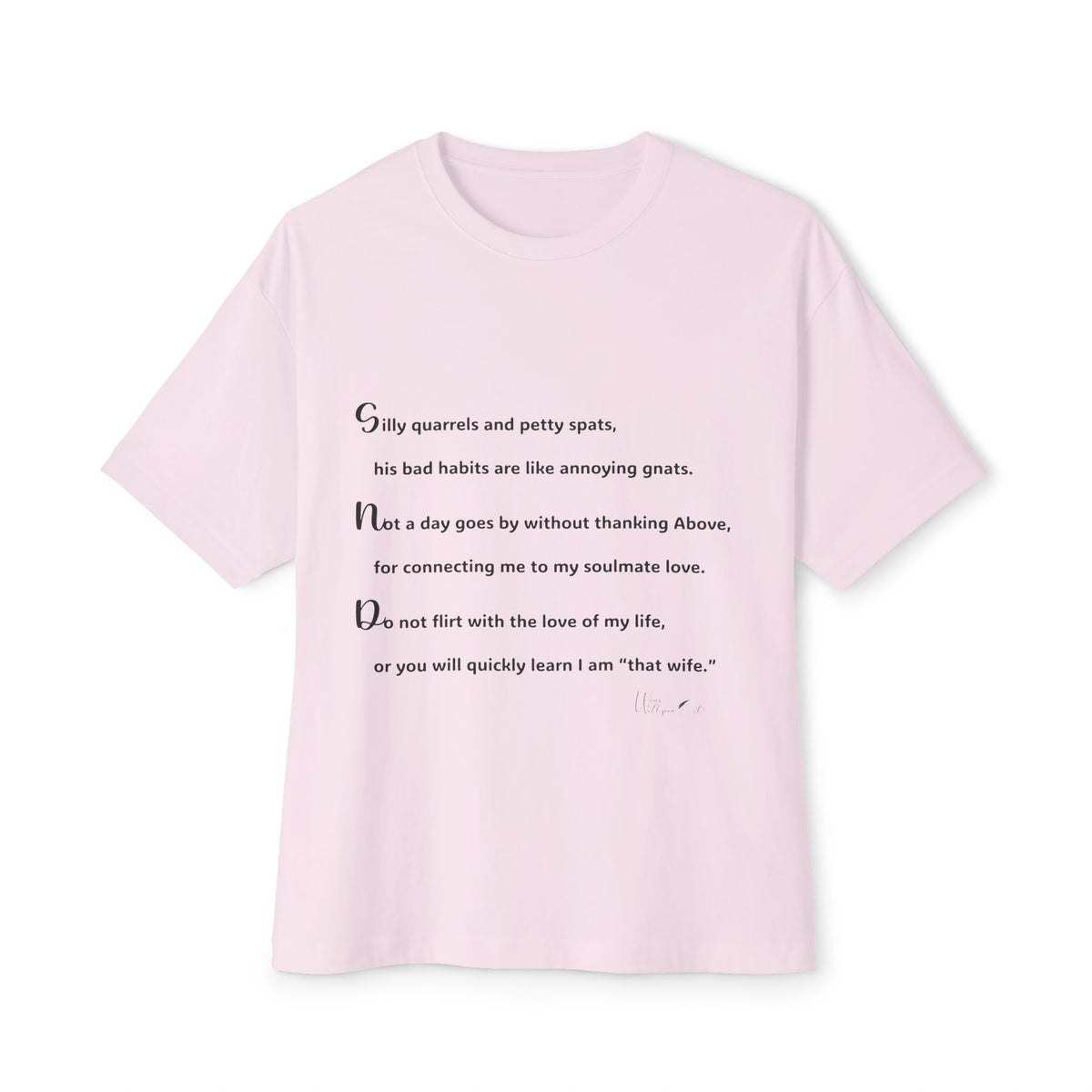 Unisex Oversized Boxy Tee