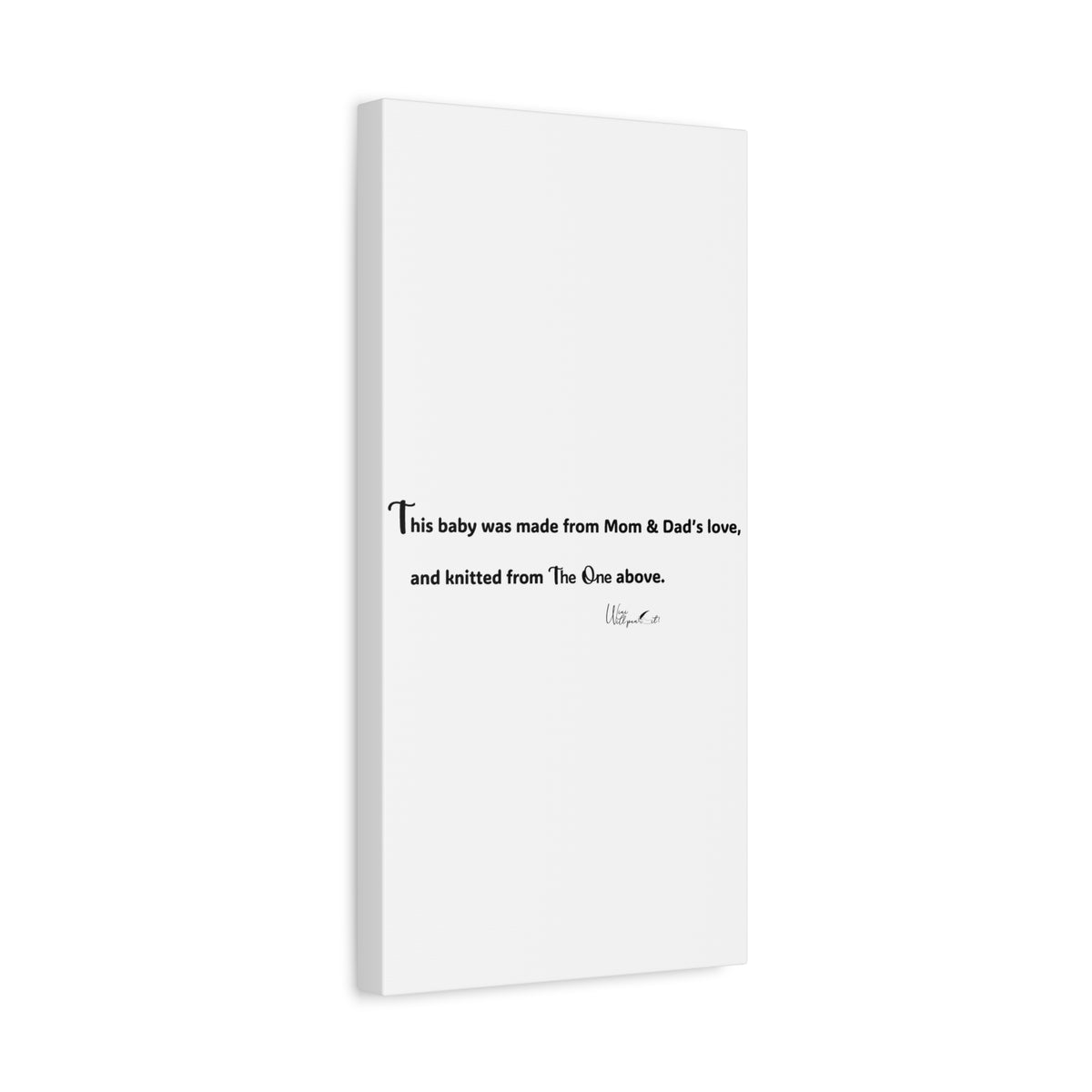 Matte Canvas, Stretched, 1.25"