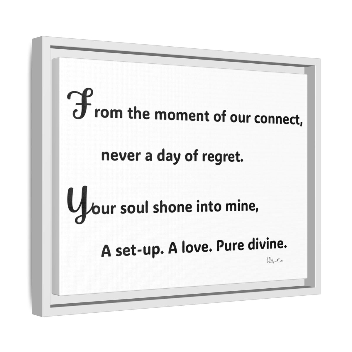 Matte Canvas, Framed (Multi-color)