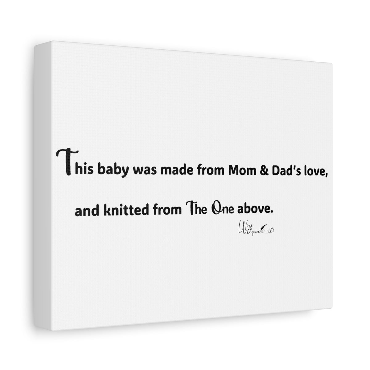 Matte Canvas, Stretched, 1.25"
