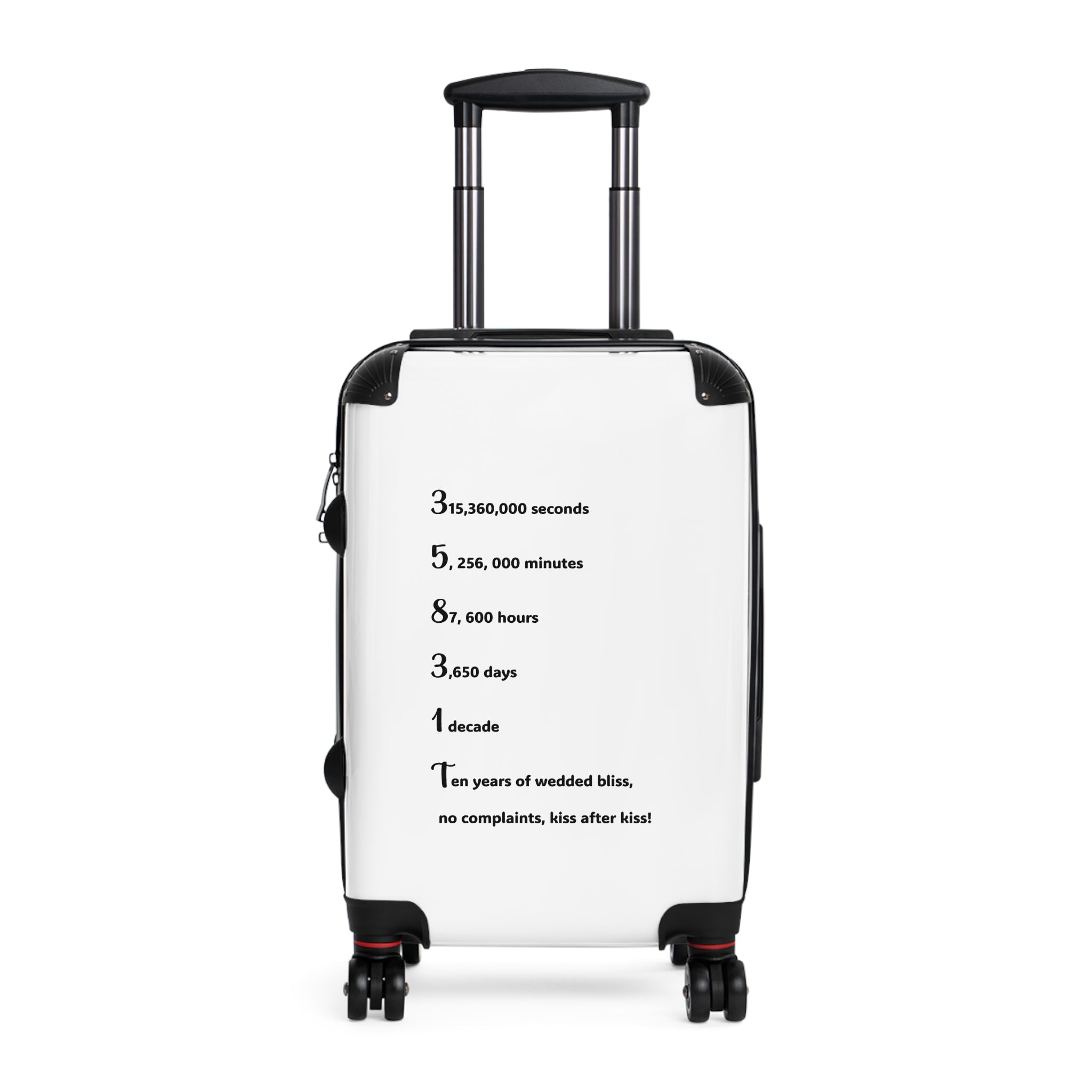 Personalized Travel Suitcase, Perfect Gift for Newlyweds, Anniversary Travel Luggage, Customizable Wedding Travel Bag, Love Story Suitcase