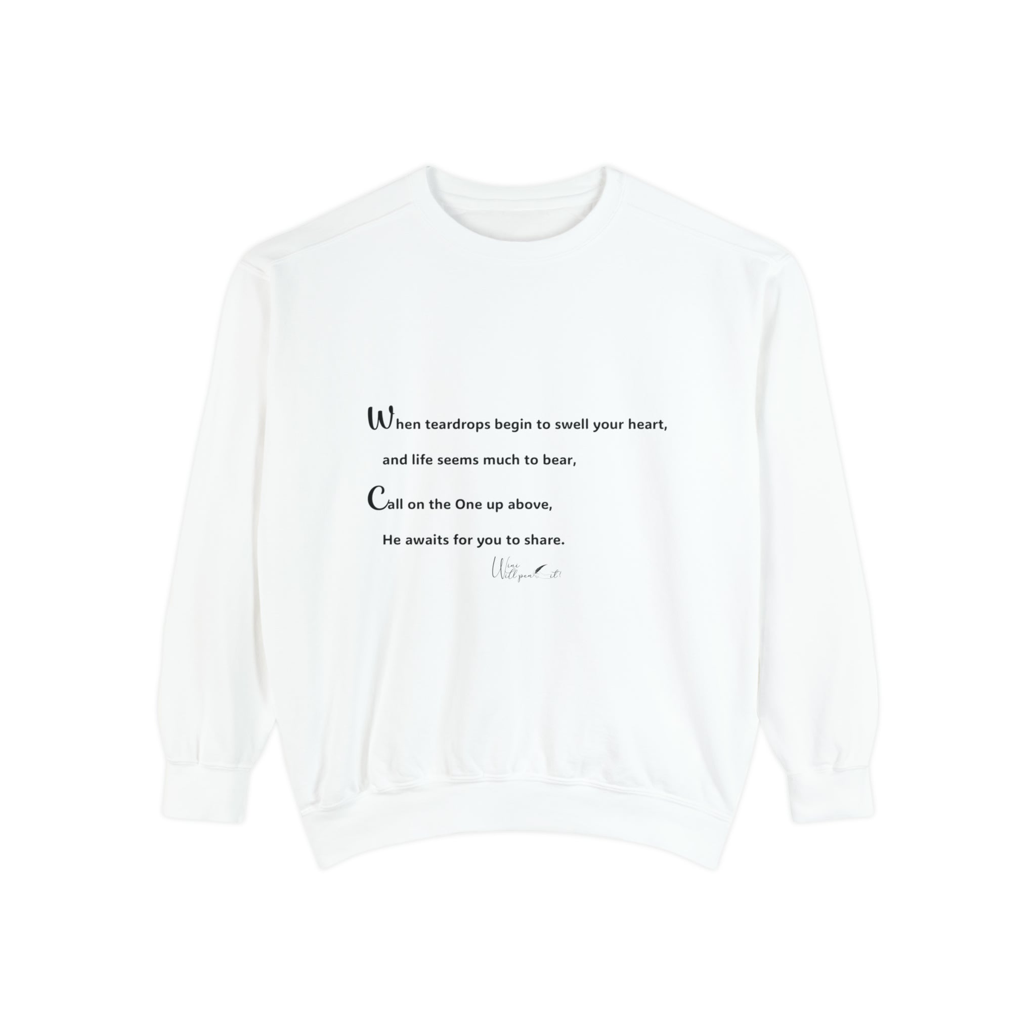 Unisex Garment-Dyed Sweatshirt