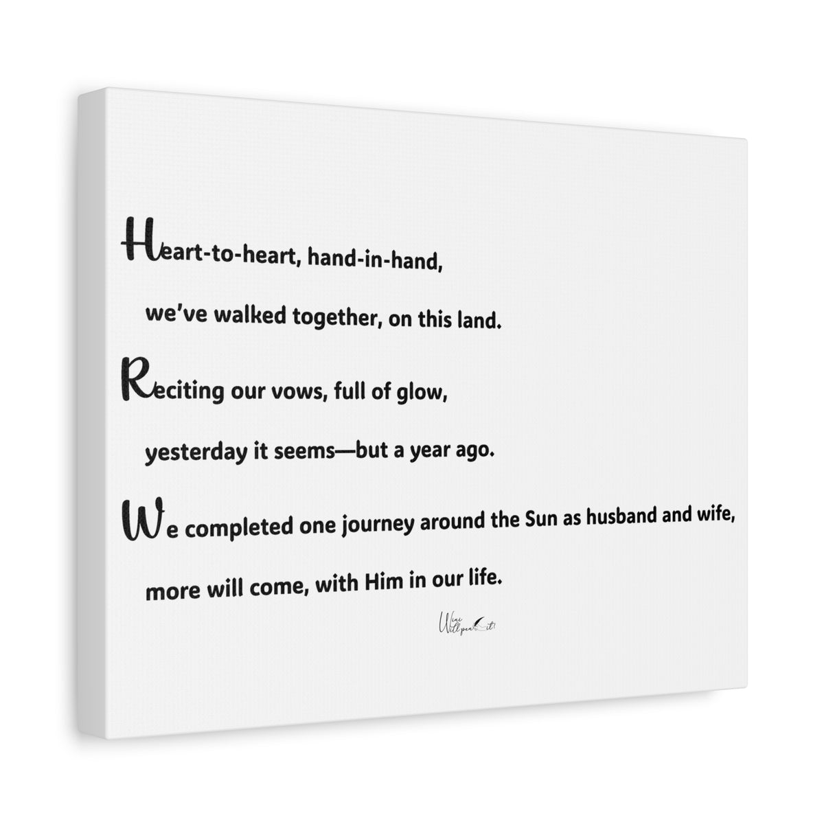 Matte Canvas, Stretched, 1.25"