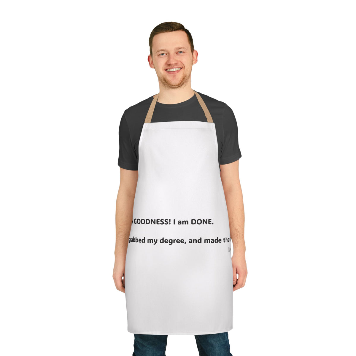 Apron, 5-Color Straps (AOP)