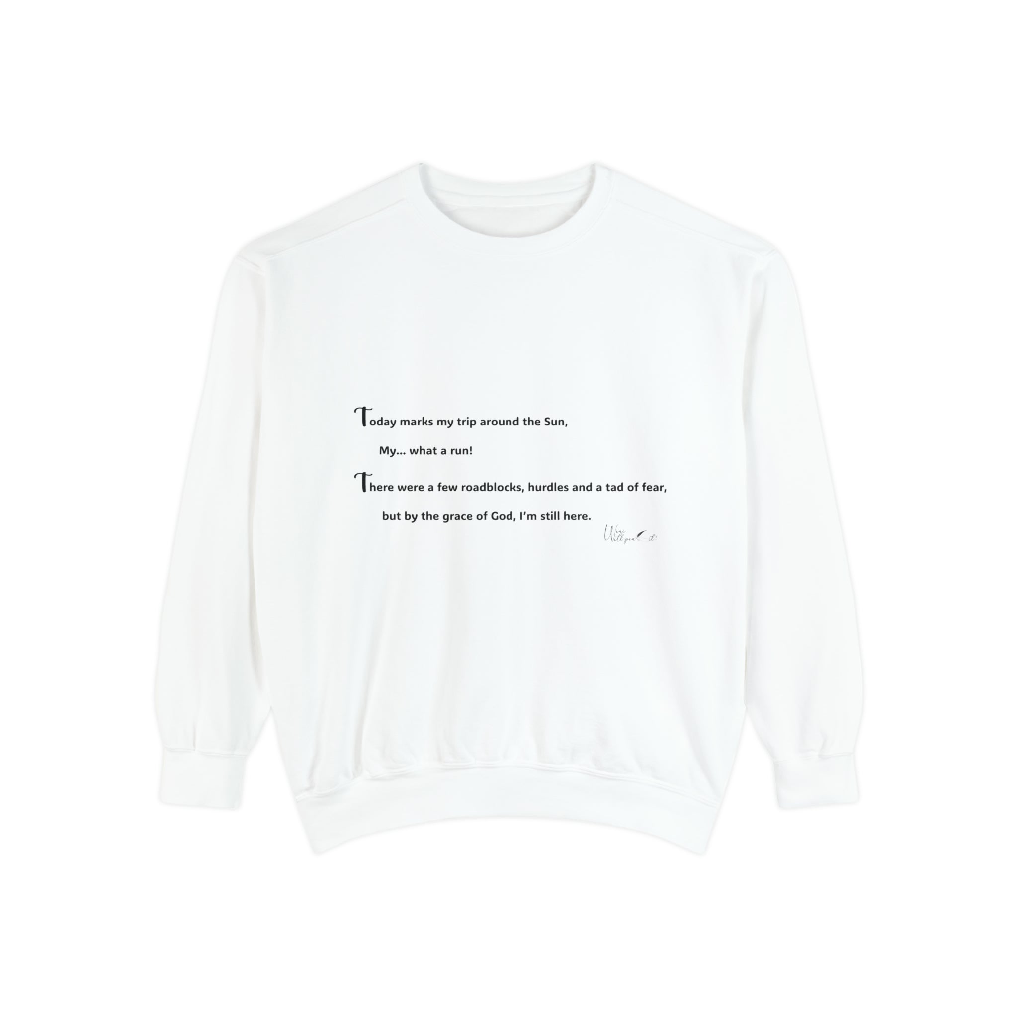 Unisex Garment-Dyed Sweatshirt