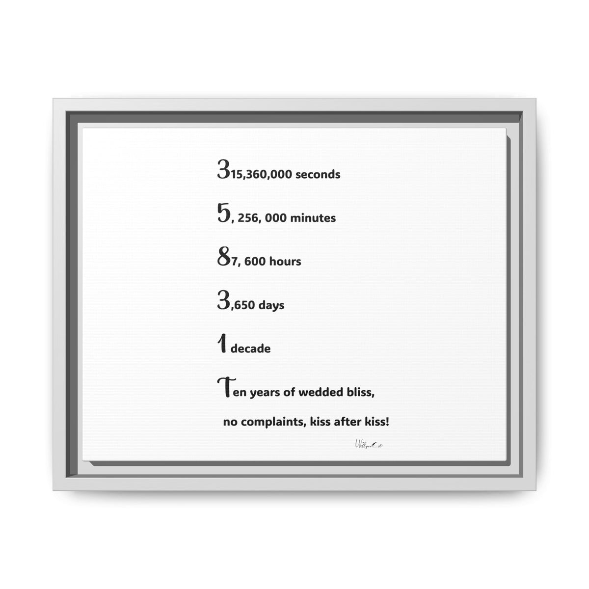 Matte Canvas, Framed (Multi-color)