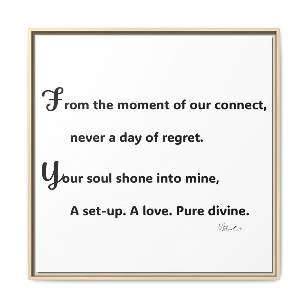 Matte Canvas, Framed (Multi-color)