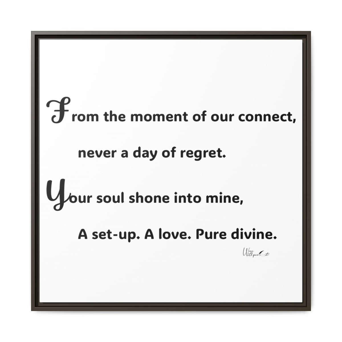 Matte Canvas, Framed (Multi-color)