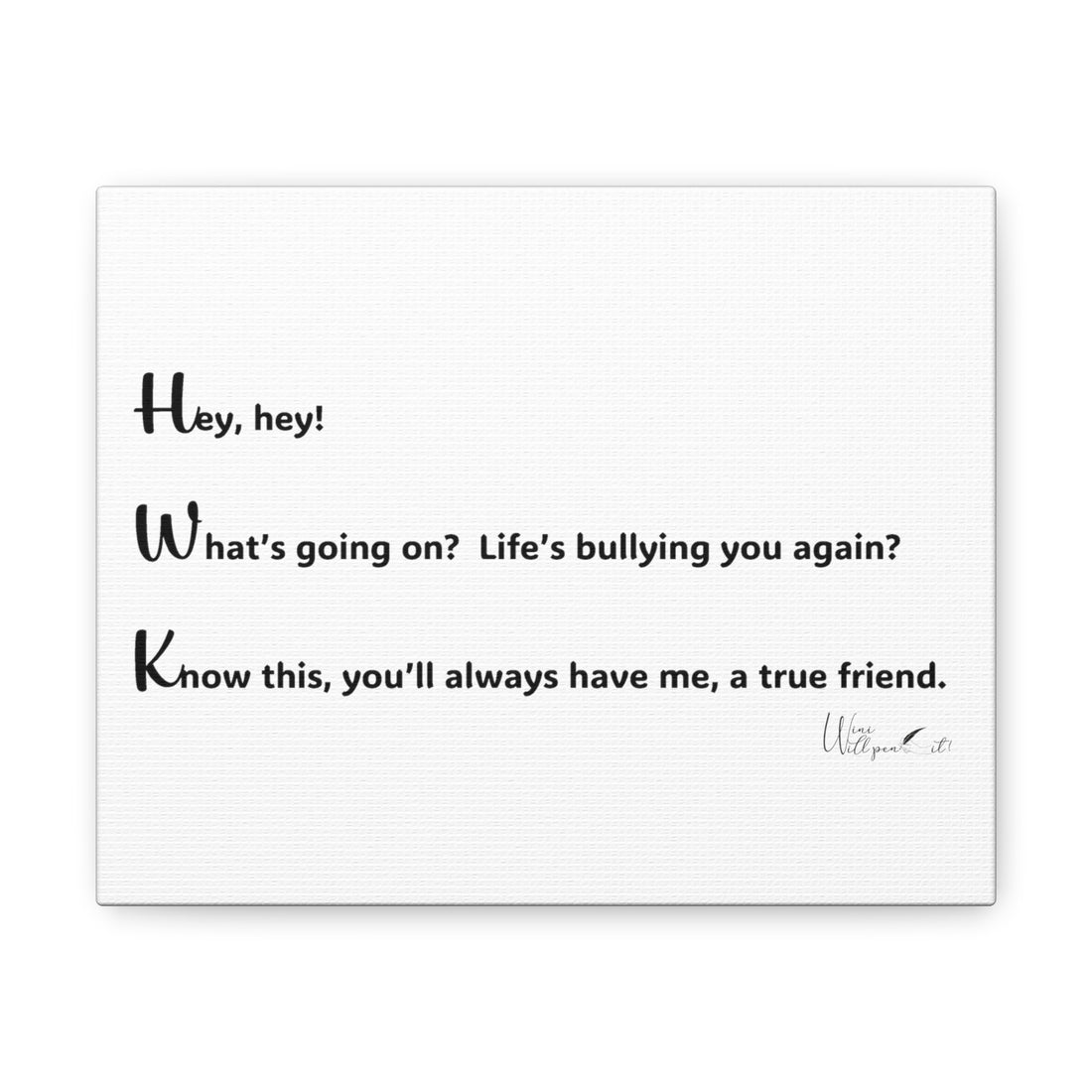 Canvas Gallery Wraps