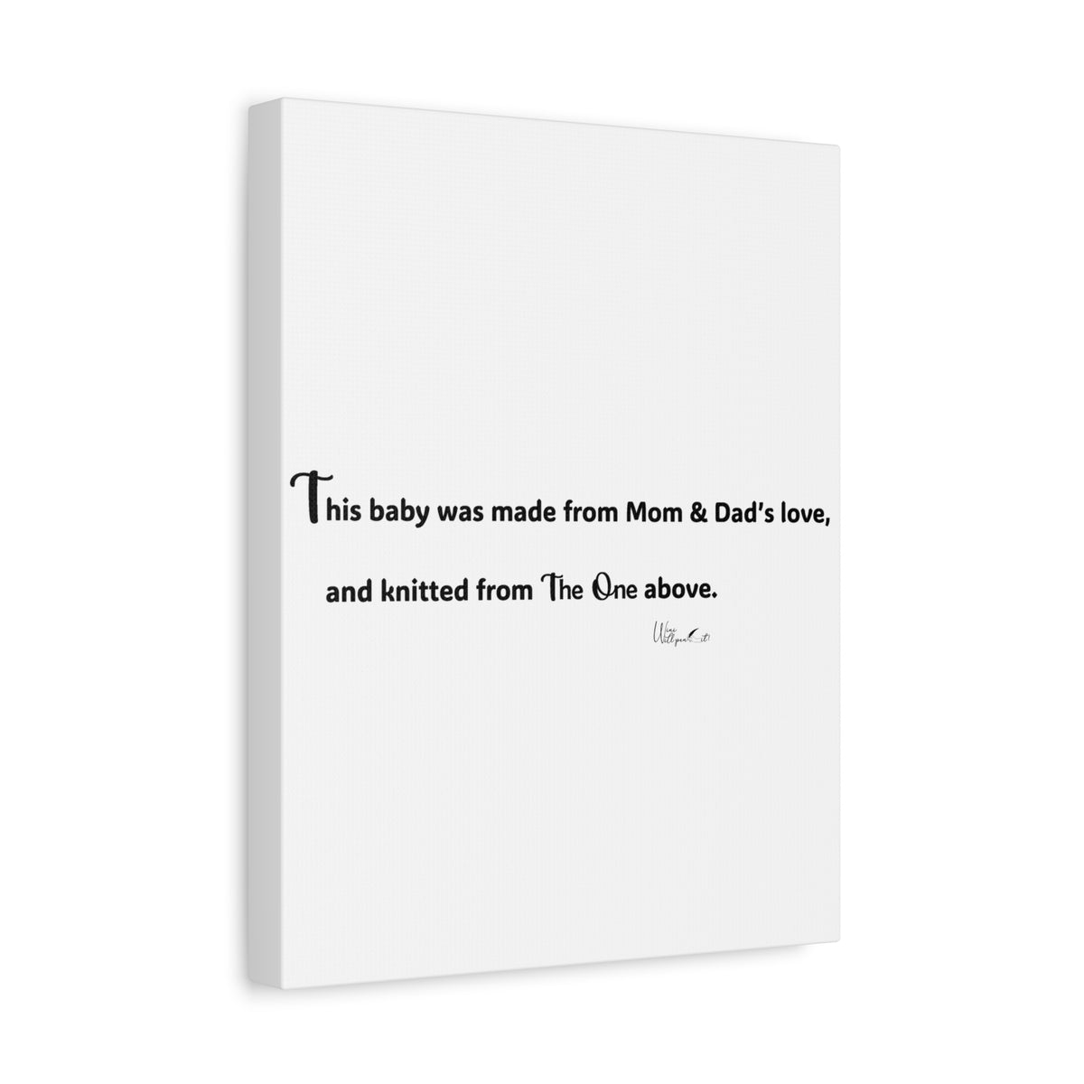 Matte Canvas, Stretched, 1.25"