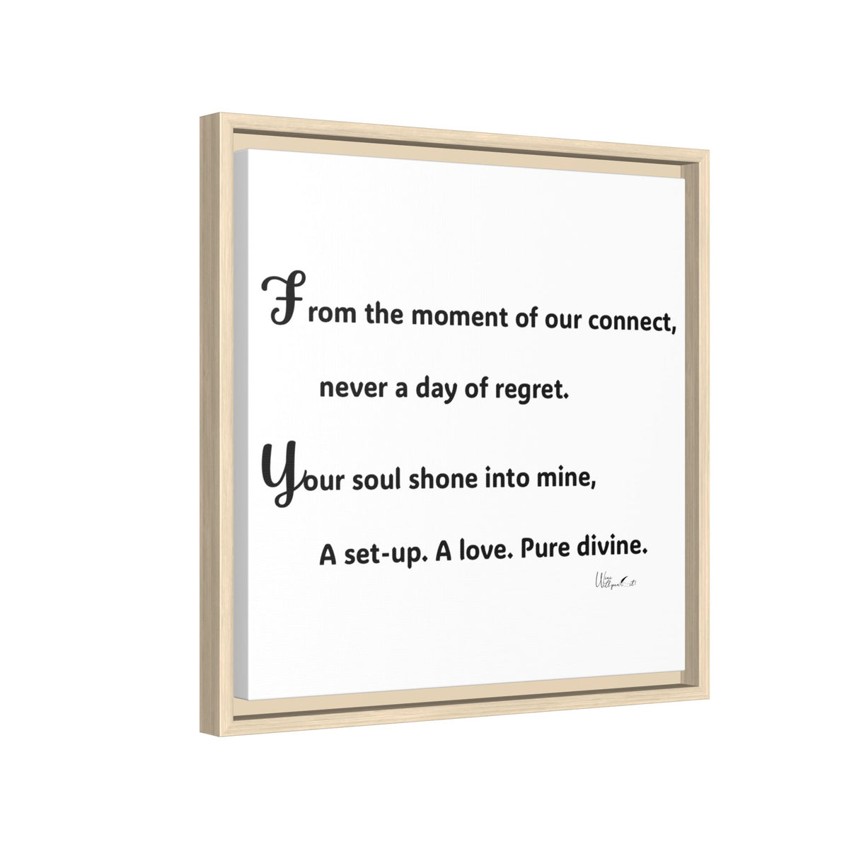 Matte Canvas, Framed (Multi-color)