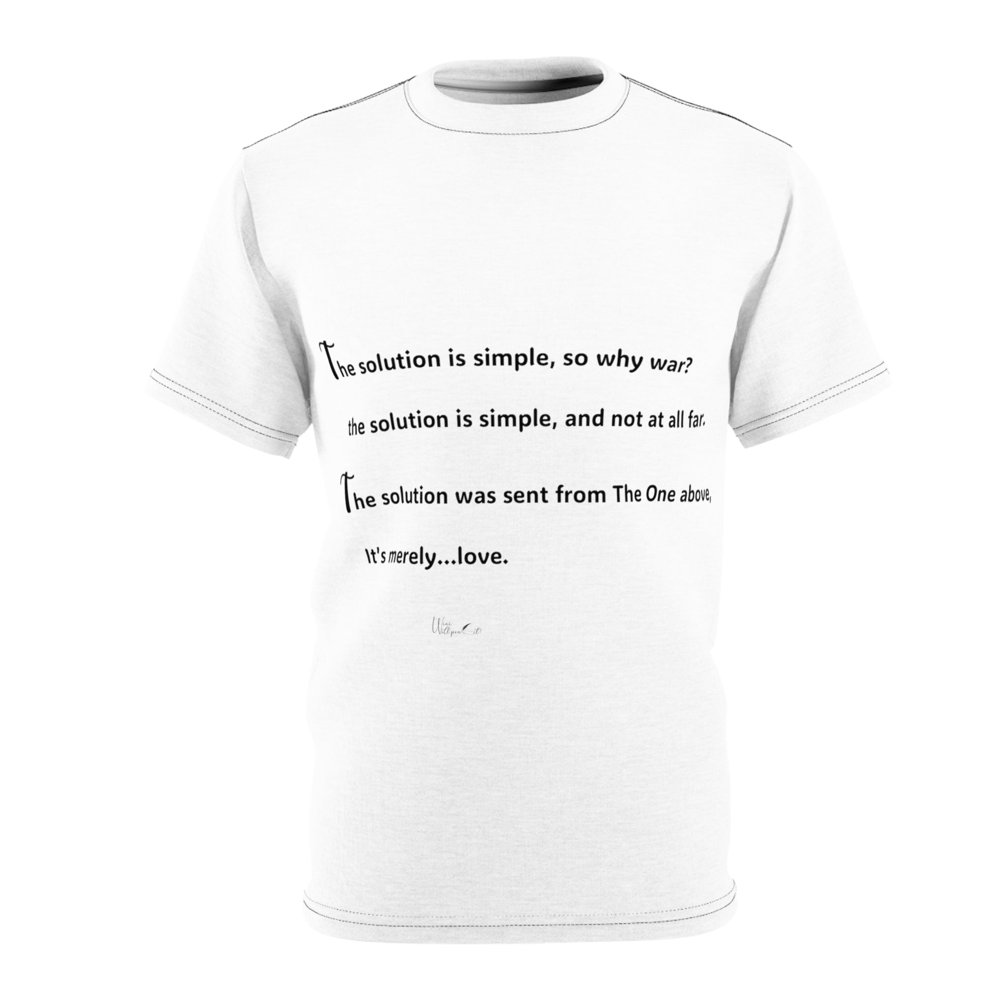 Unisex Cut & Sew Tee (AOP)