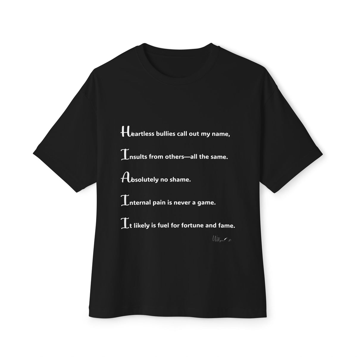 Unisex Oversized Boxy Tee