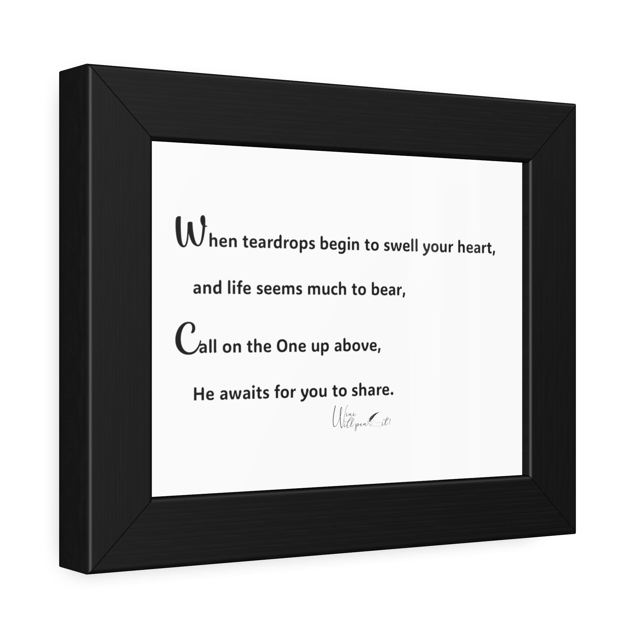 Framed Paper Posters