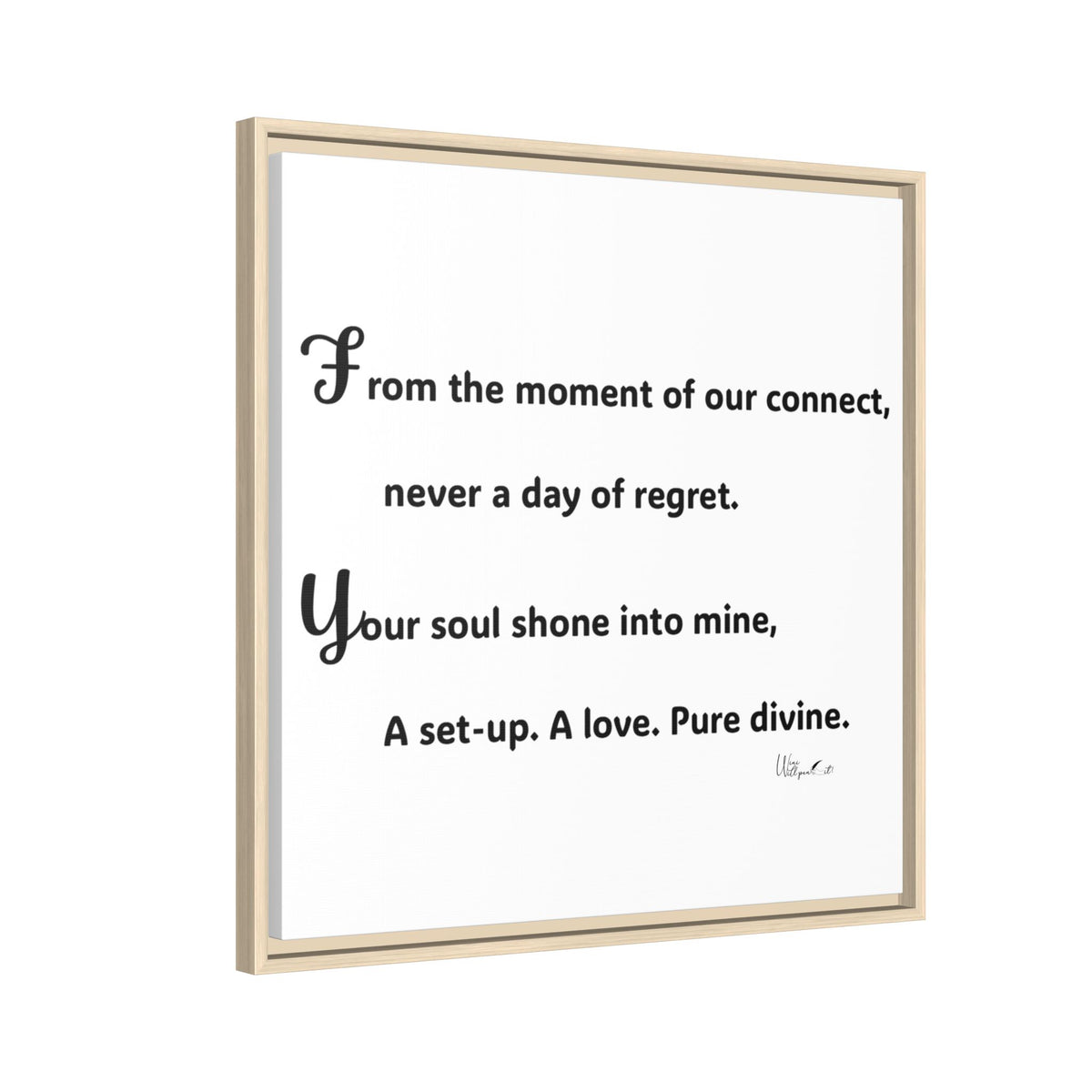 Matte Canvas, Framed (Multi-color)