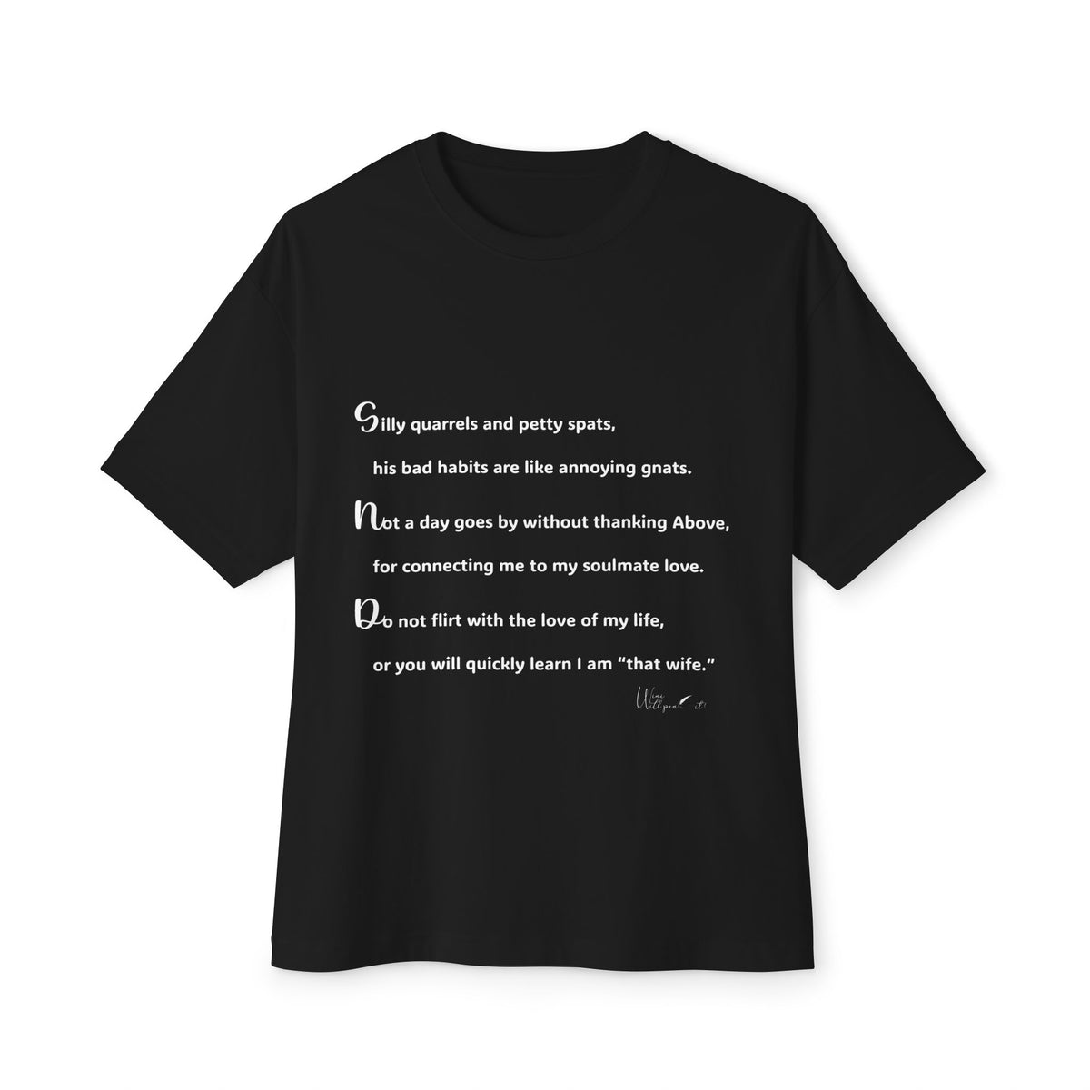Unisex Oversized Boxy Tee