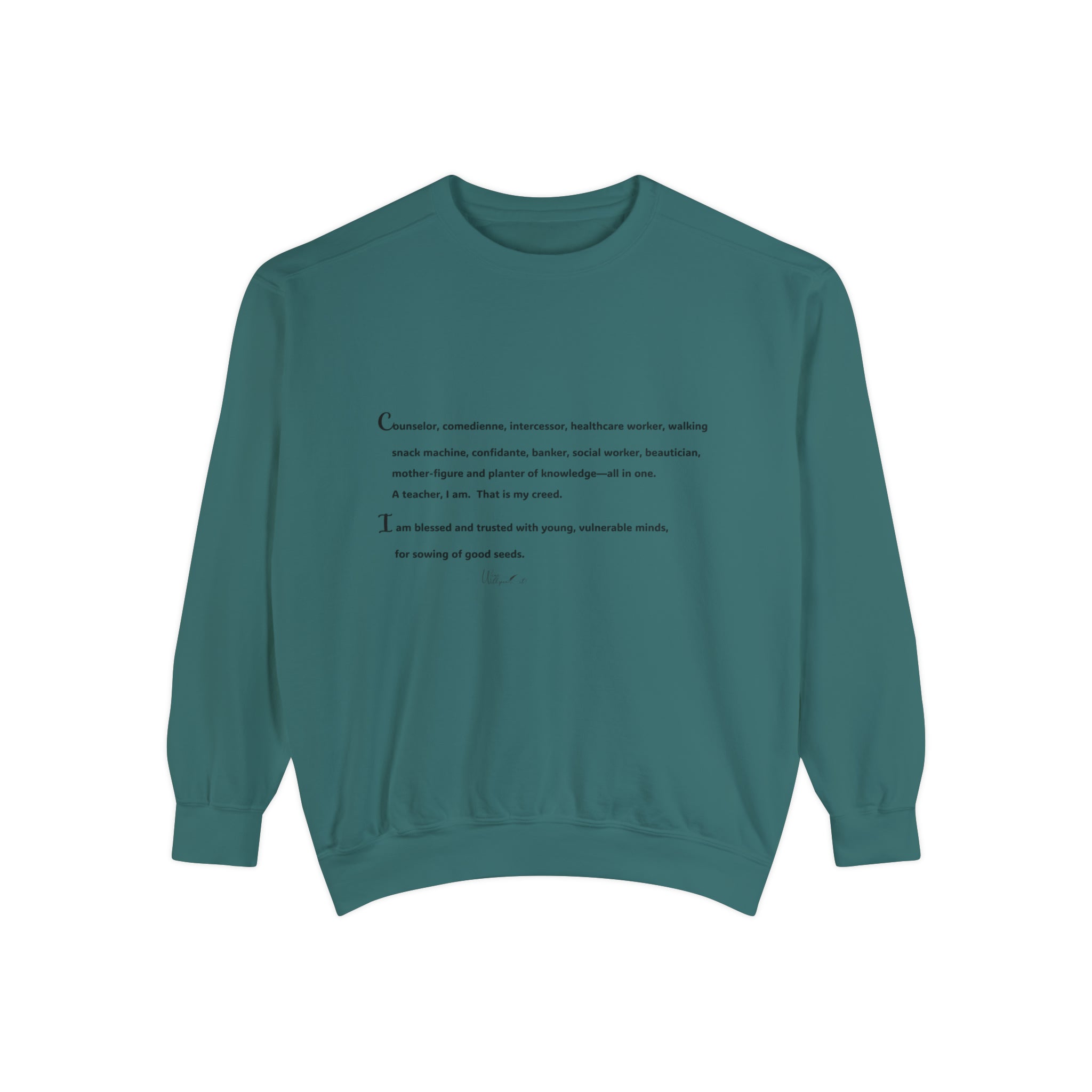 Unisex Garment-Dyed Sweatshirt