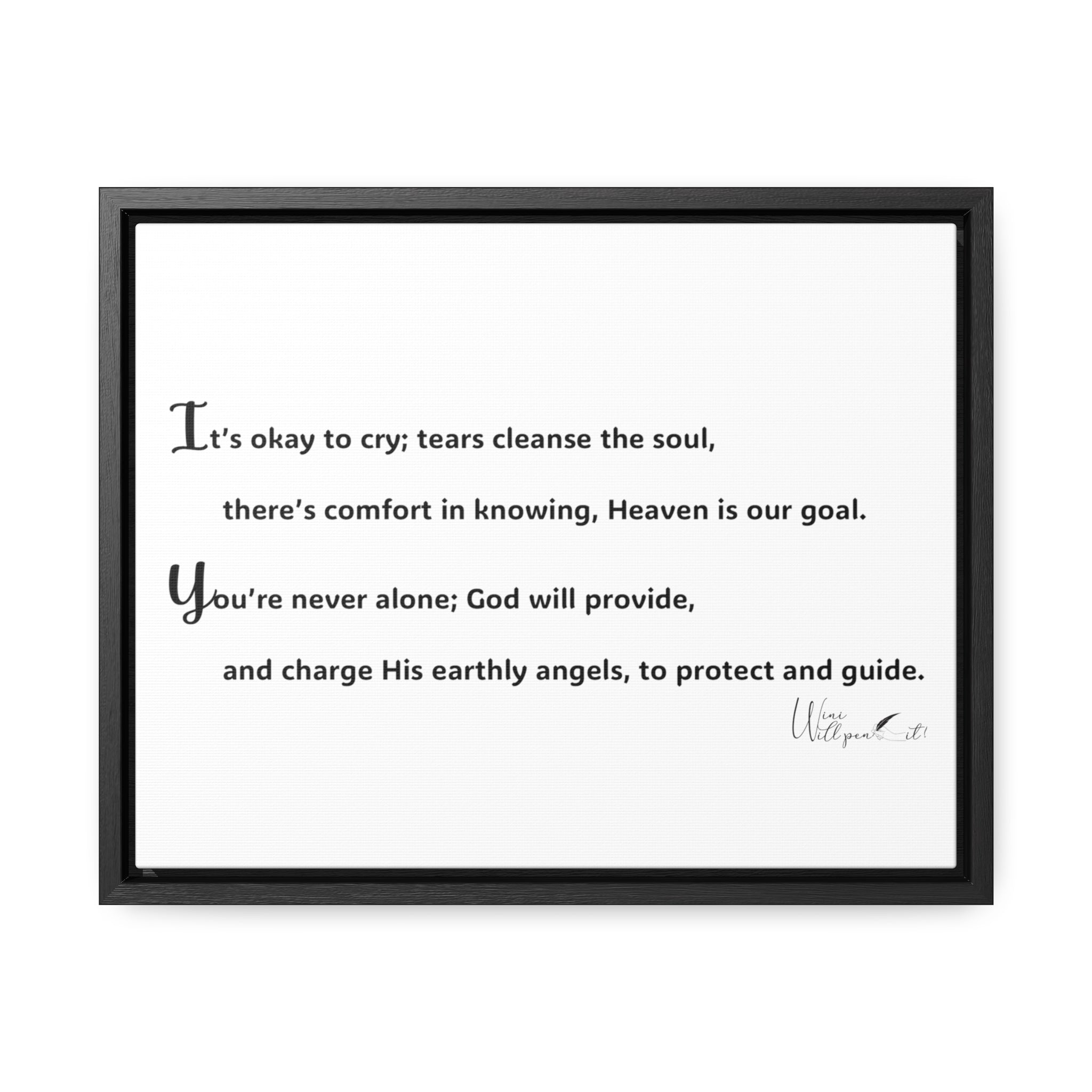 Gallery Canvas Wraps, Horizontal Frame