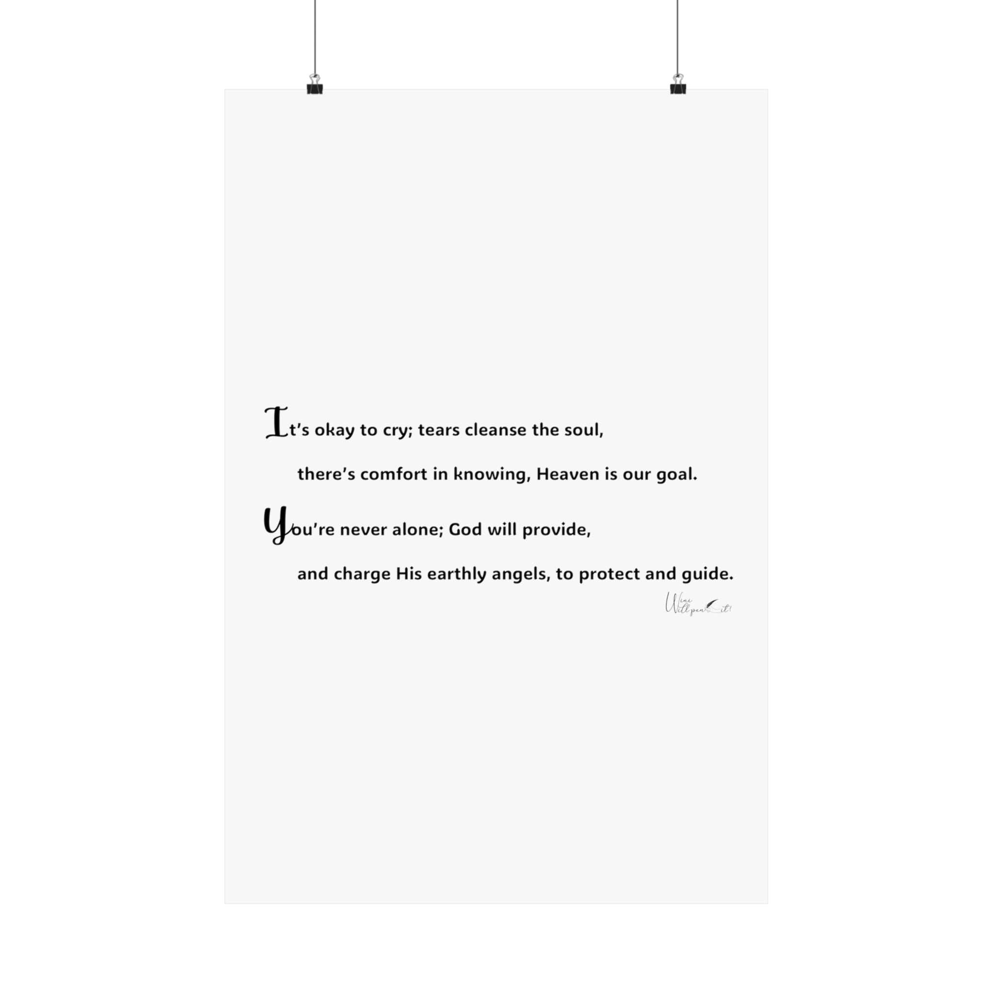 Matte Vertical Posters
