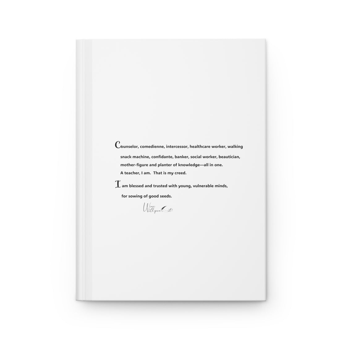 Hardcover Journal Matte