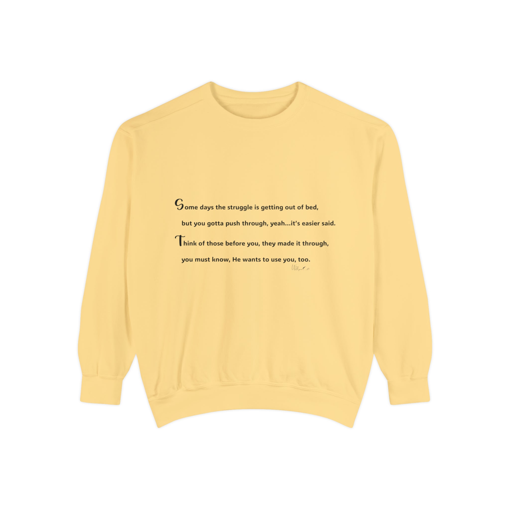 Unisex Garment-Dyed Sweatshirt