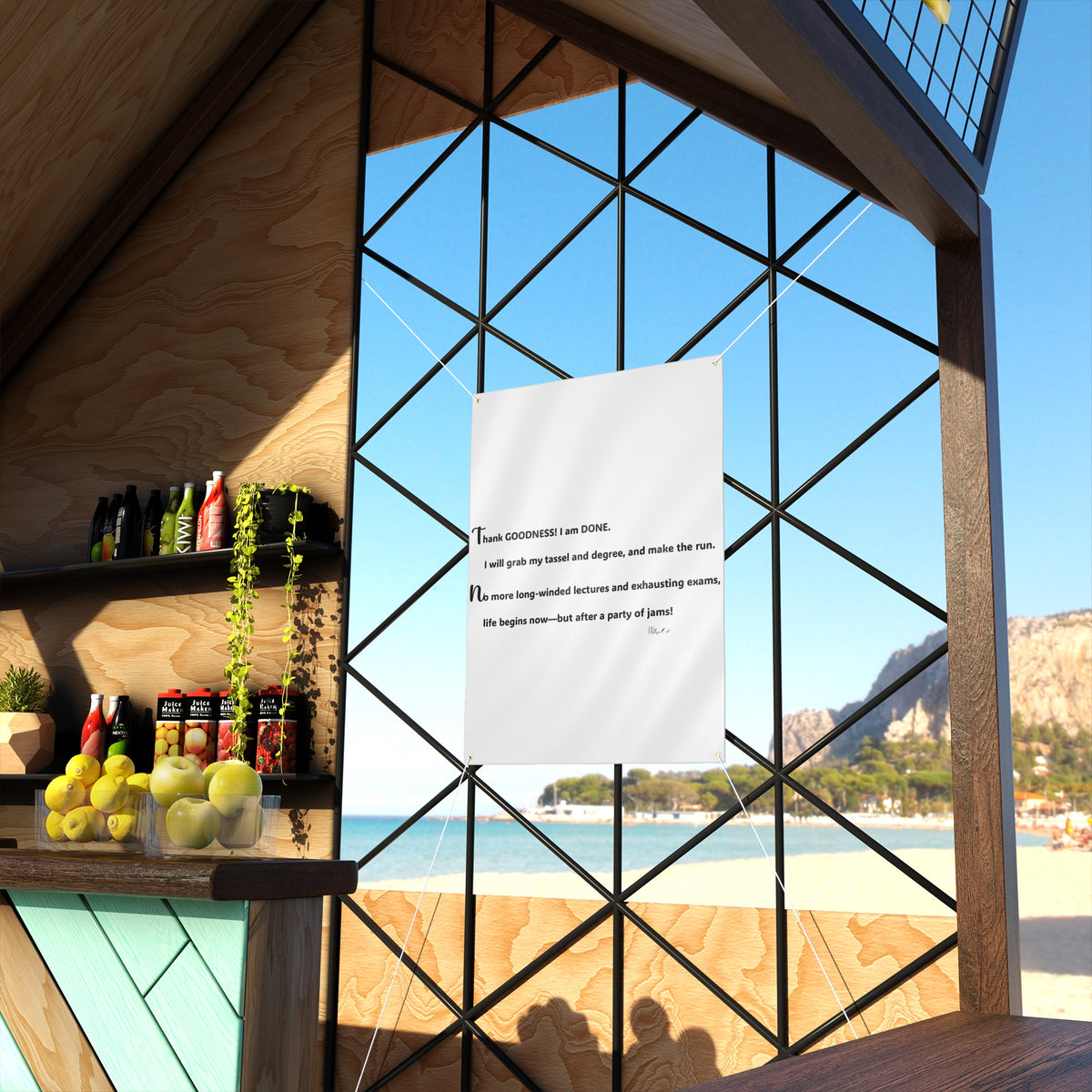 Matte Banner