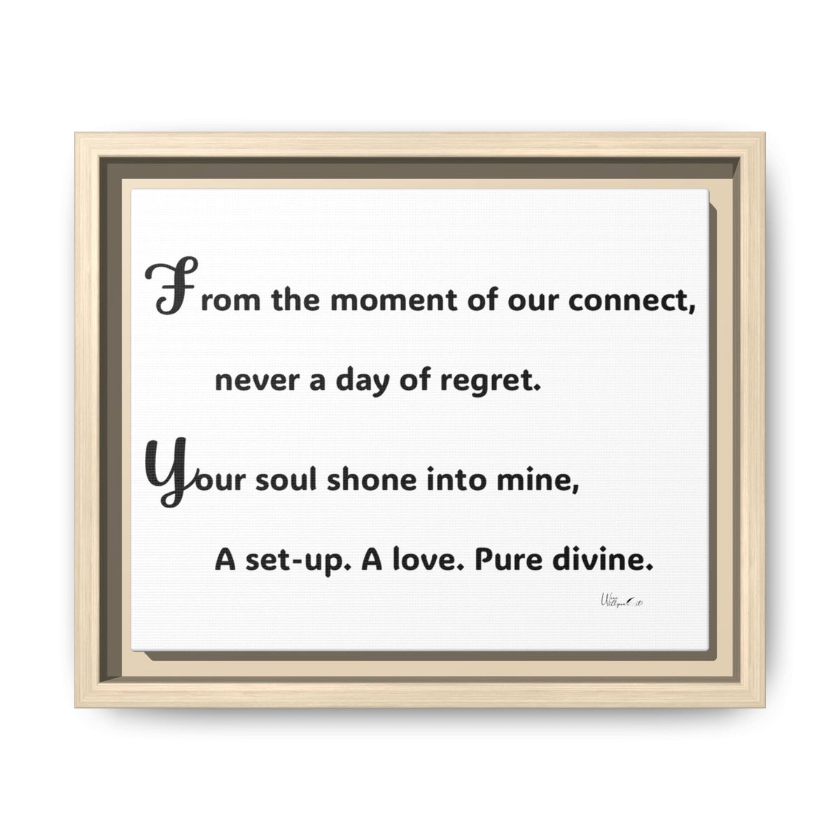 Matte Canvas, Framed (Multi-color)
