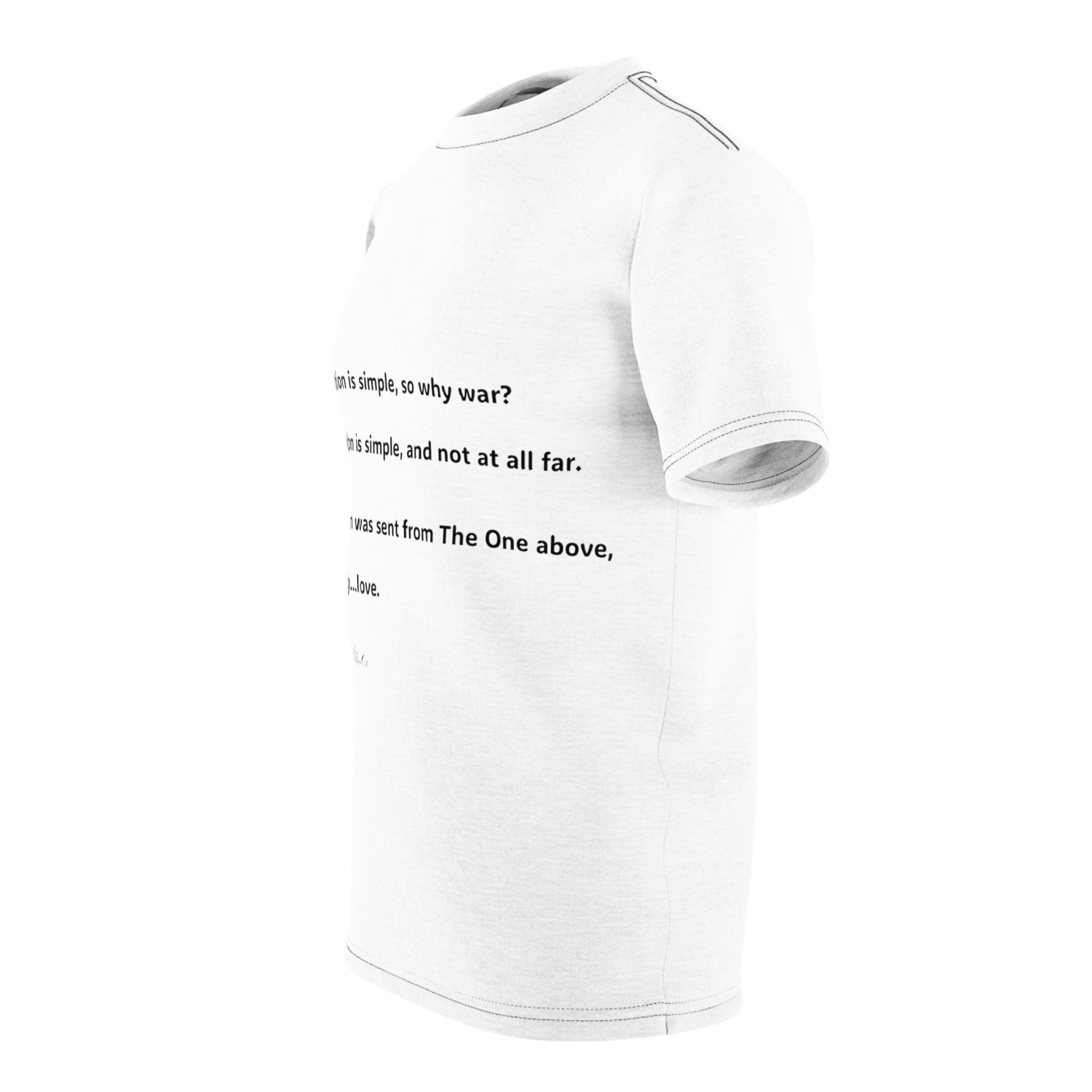 Unisex Cut & Sew Tee (AOP)