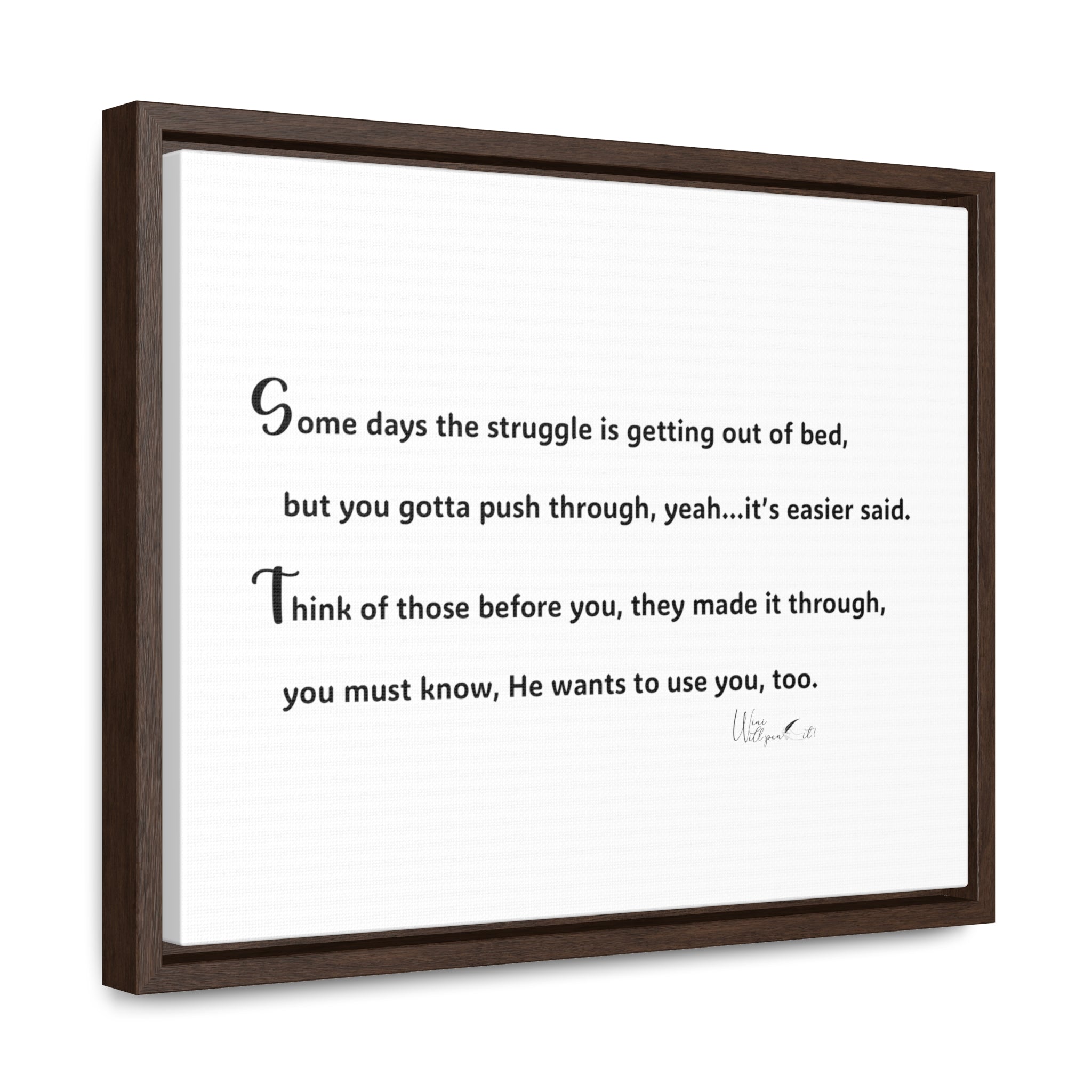 Gallery Canvas Wraps, Horizontal Frame