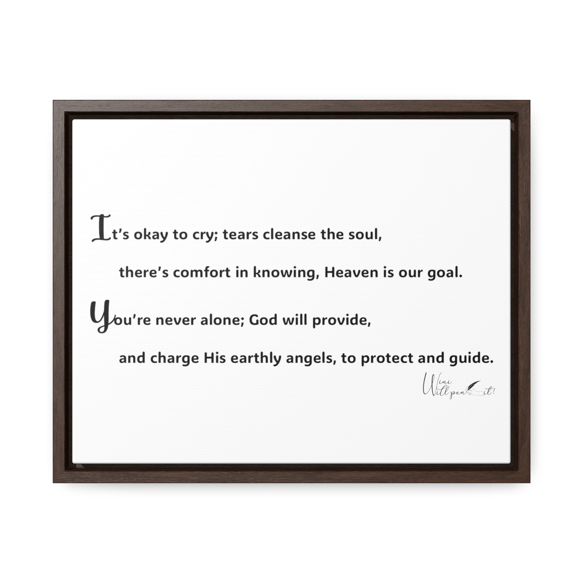 Gallery Canvas Wraps, Horizontal Frame