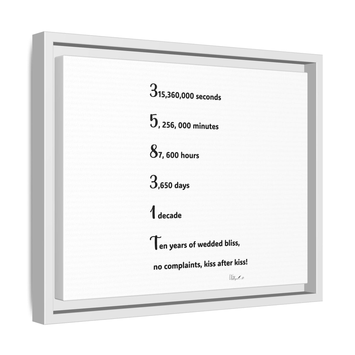 Matte Canvas, Framed (Multi-color)
