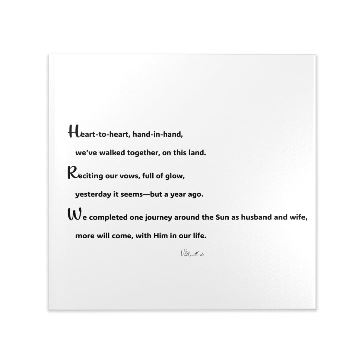 Hardcover Photo Book