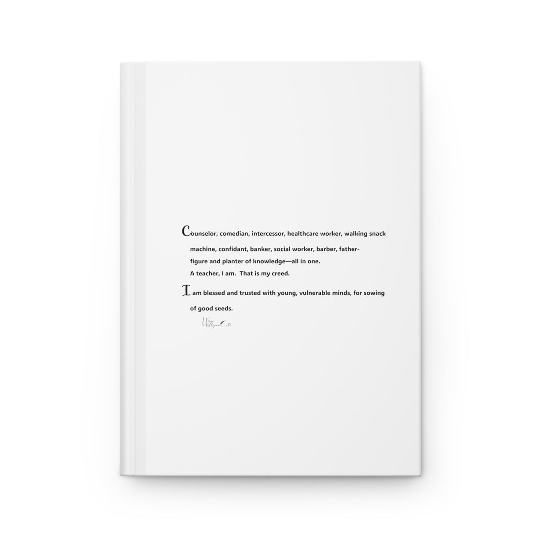 Hardcover Journal Matte