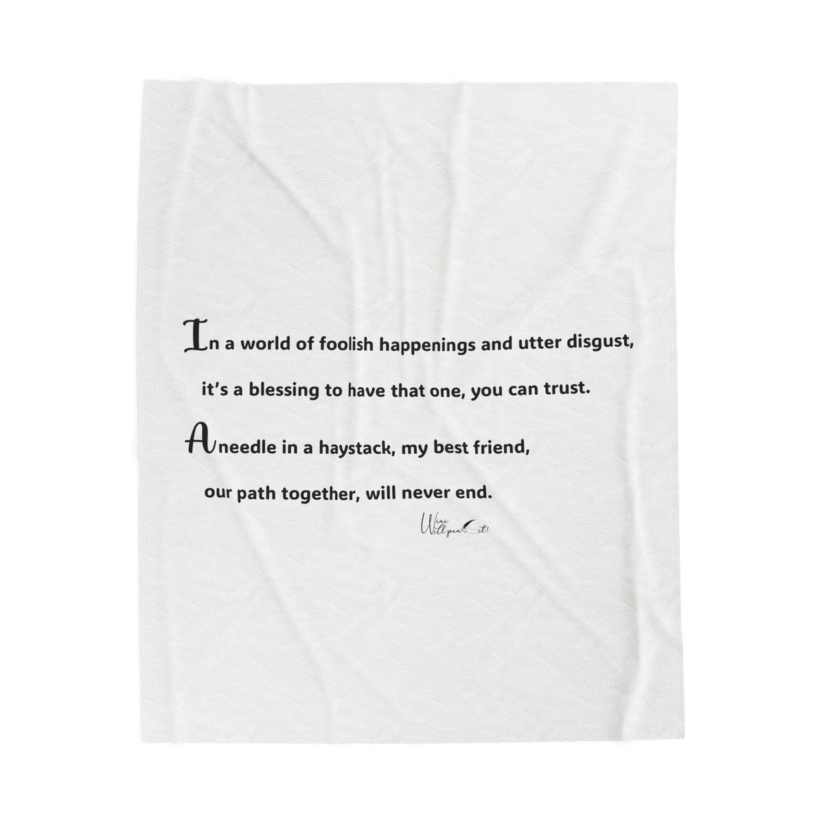 Velveteen Plush Blanket