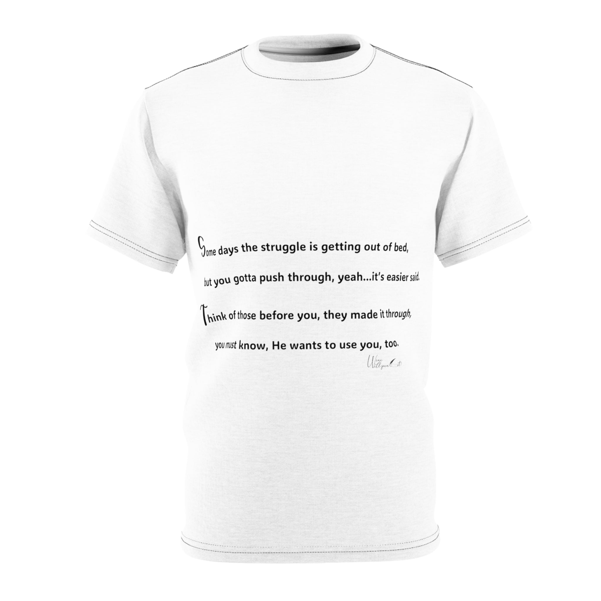 Unisex Cut & Sew Tee (AOP)
