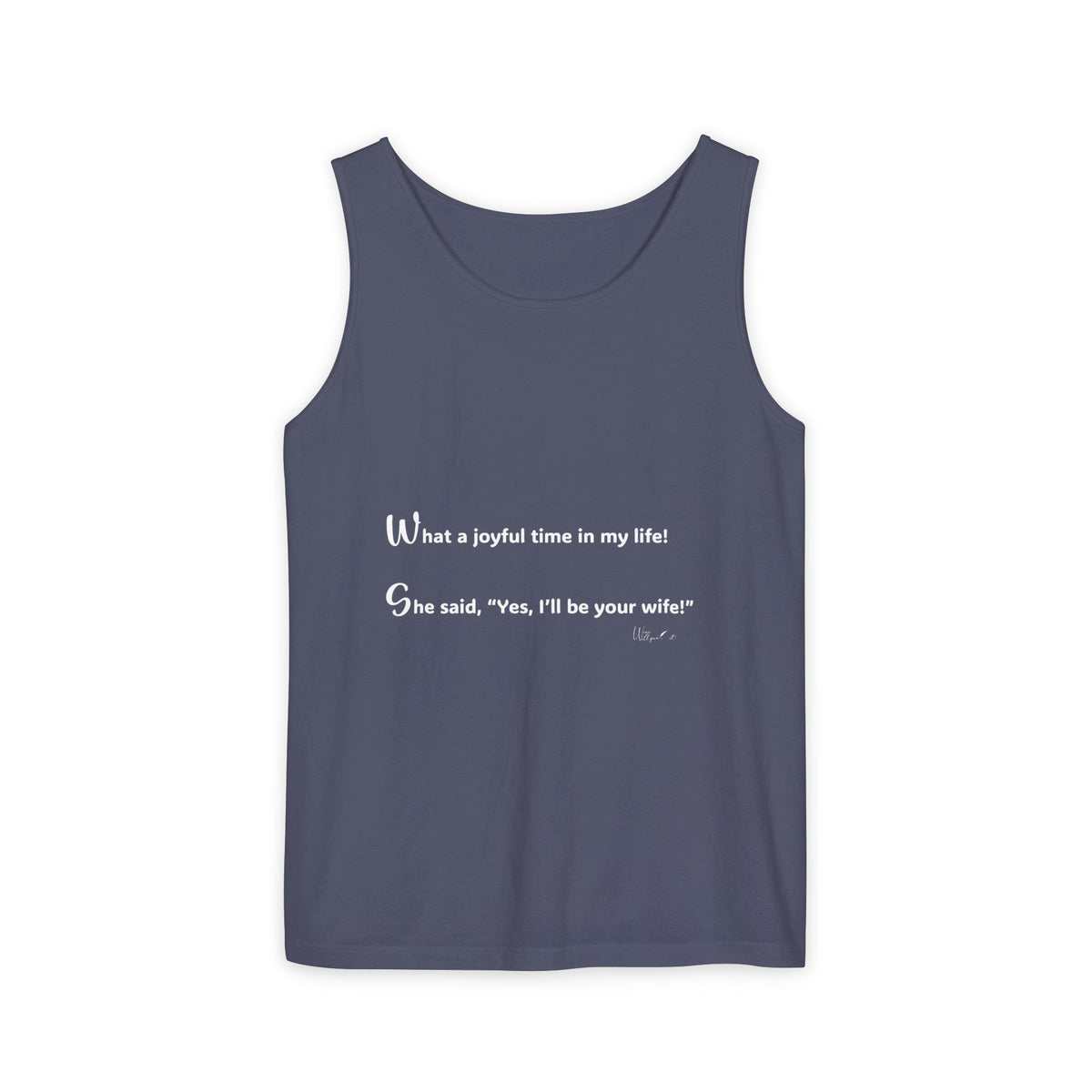 Unisex Garment-Dyed Tank Top