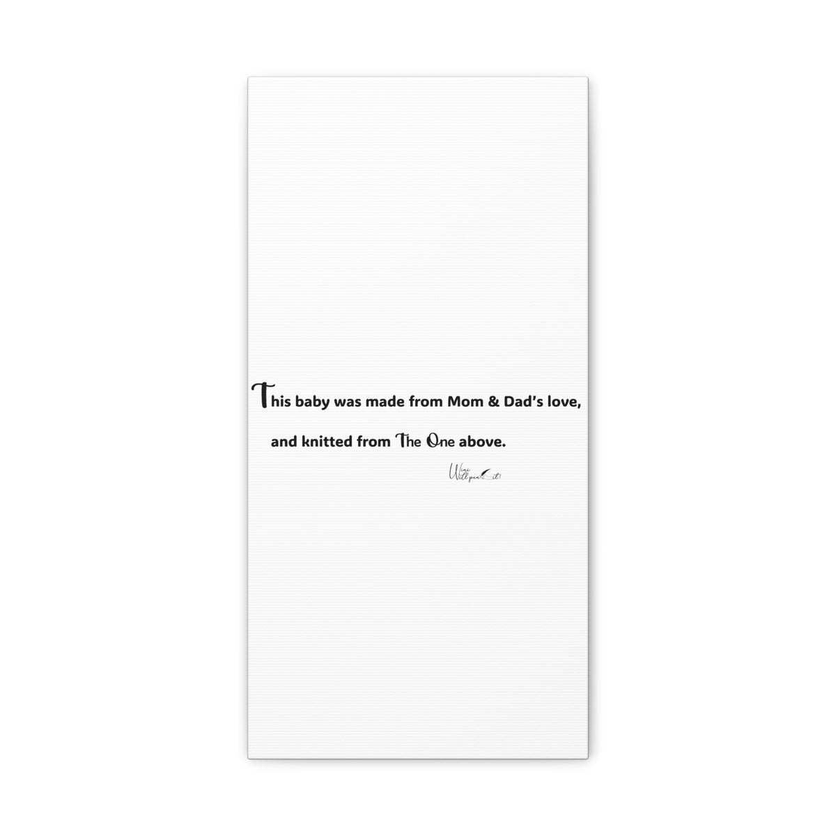 Matte Canvas, Stretched, 1.25"