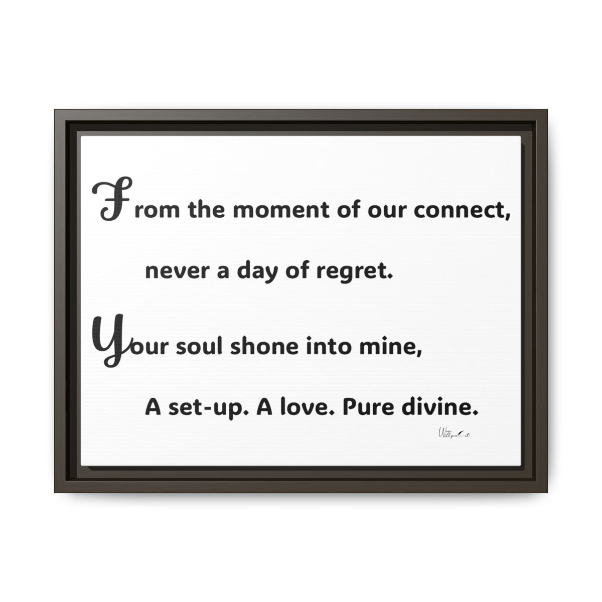 Matte Canvas, Framed (Multi-color)