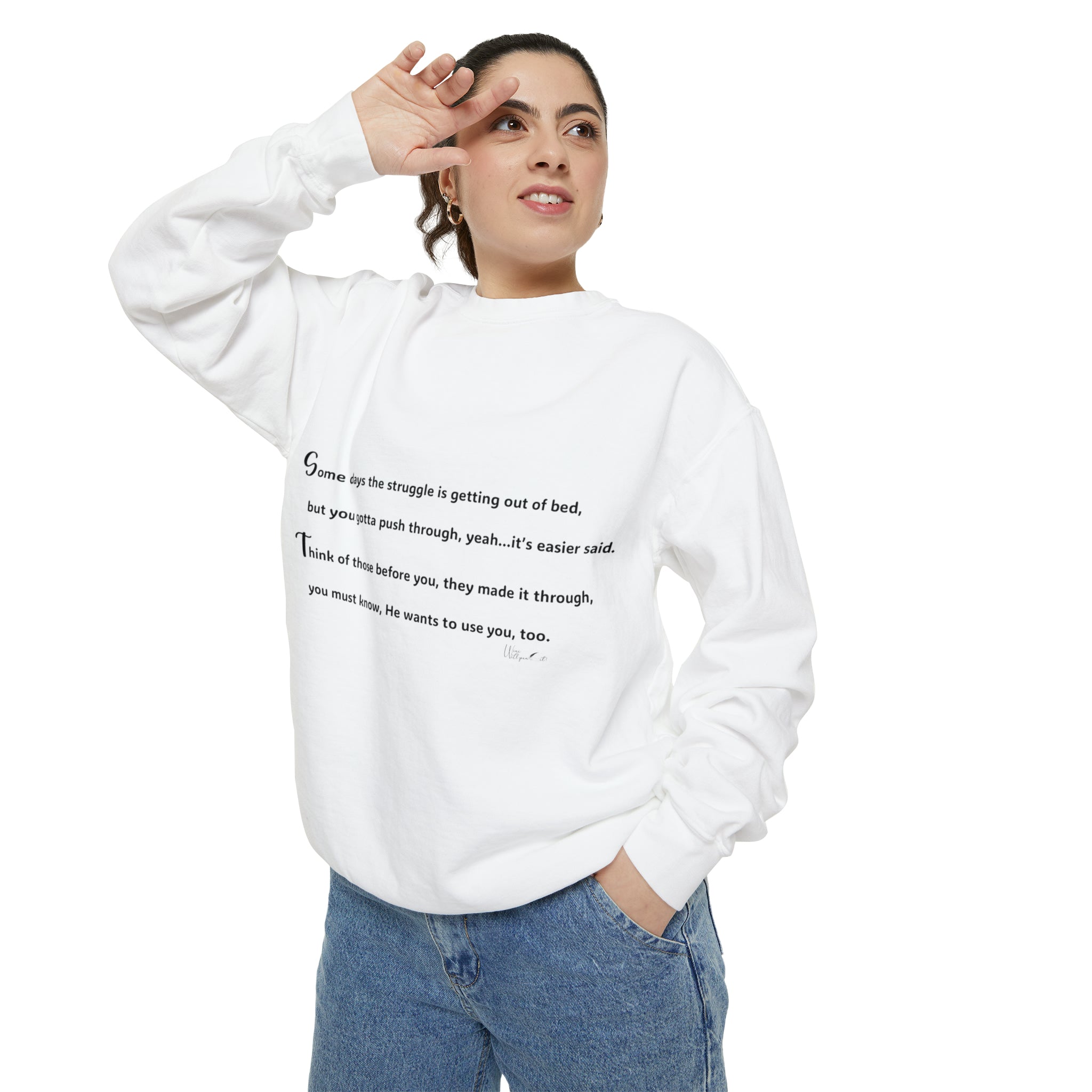 Unisex Garment-Dyed Sweatshirt
