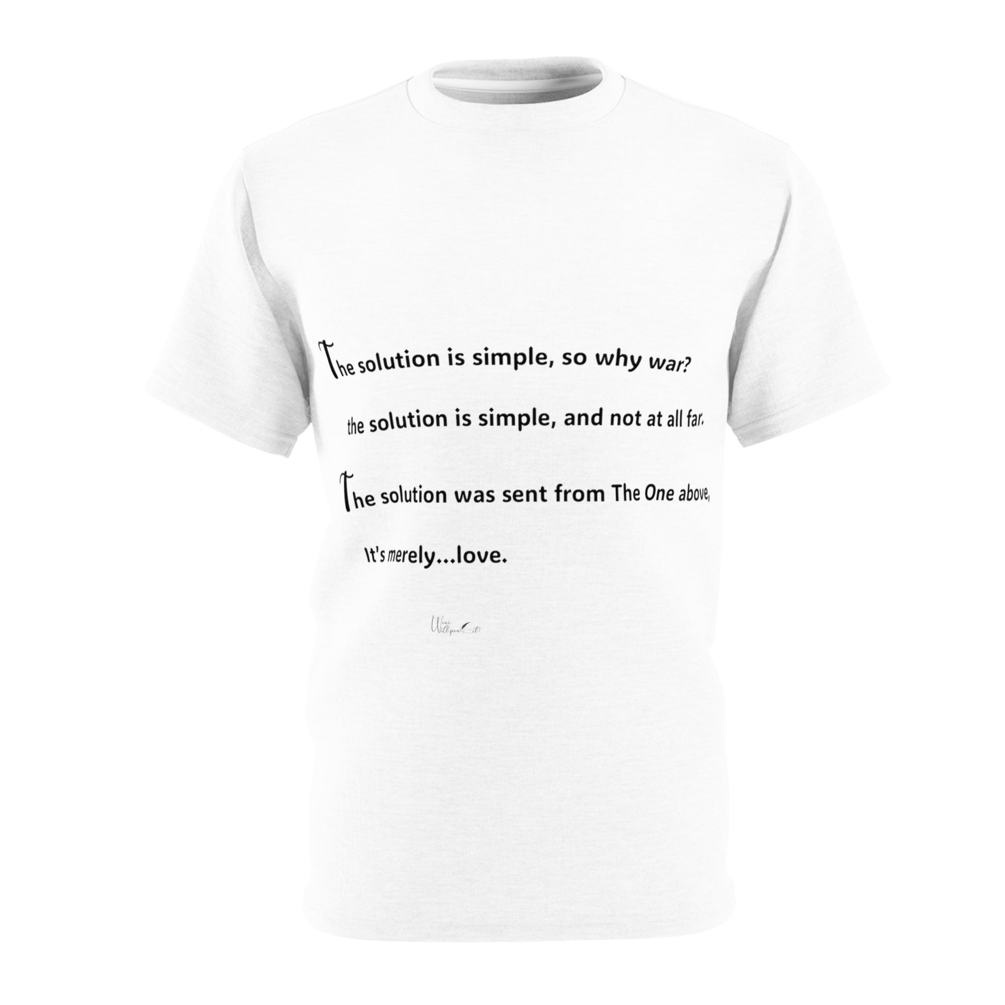 Unisex Cut & Sew Tee (AOP)