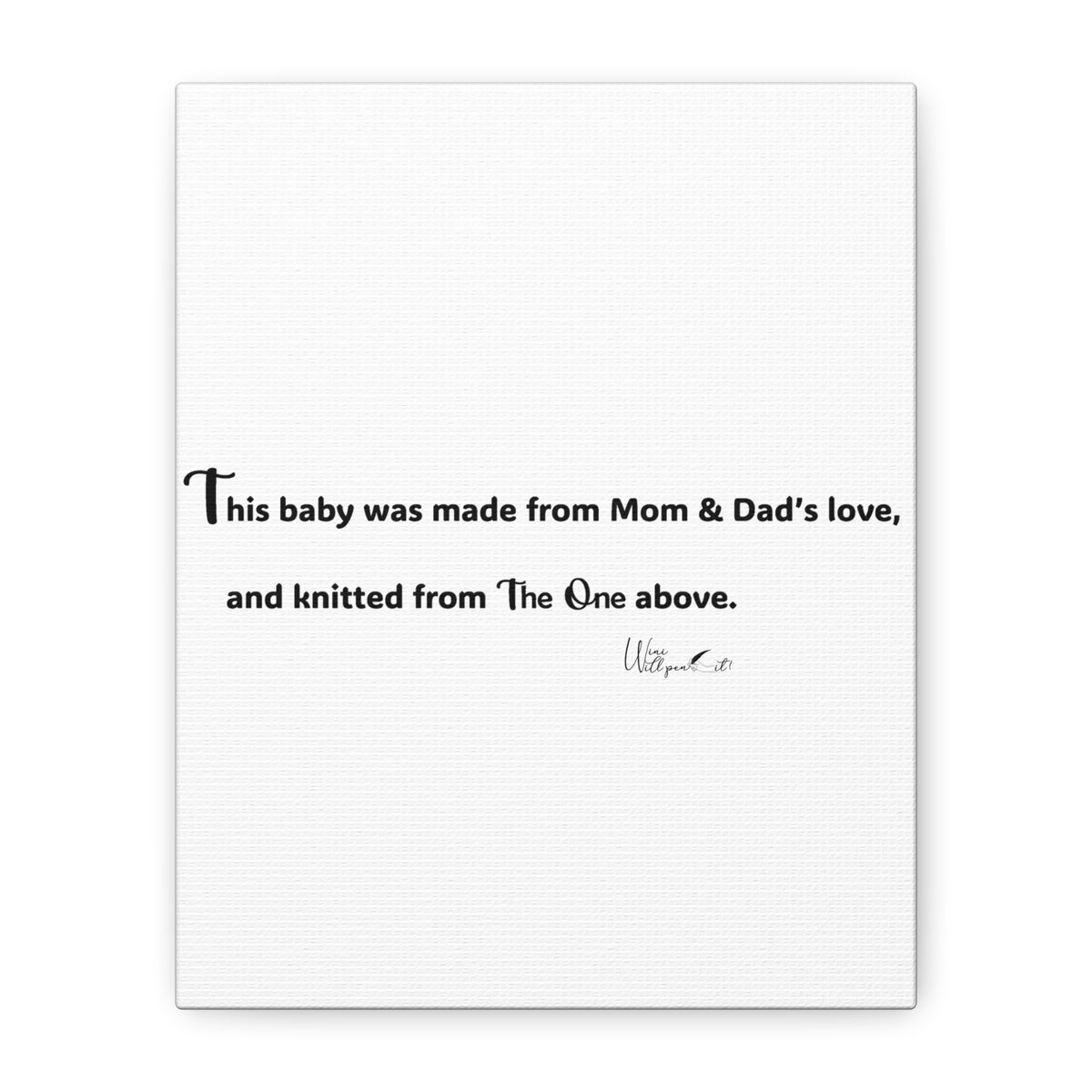 Matte Canvas, Stretched, 1.25"