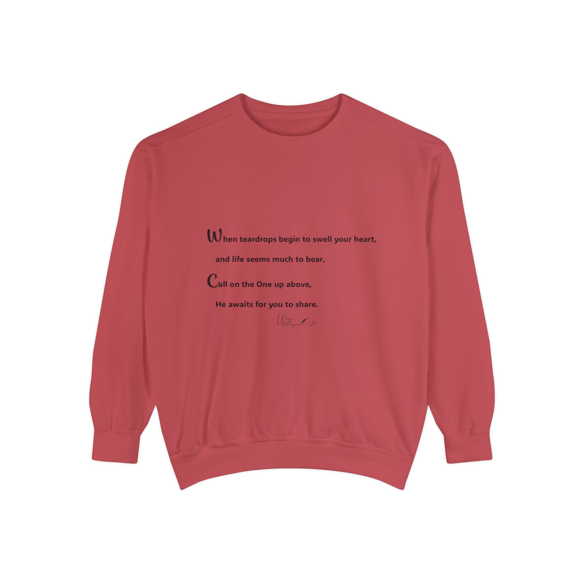 Unisex Garment-Dyed Sweatshirt