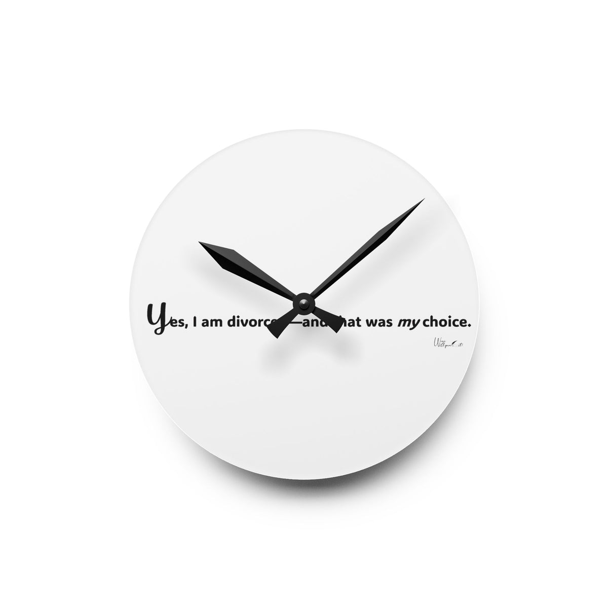 Acrylic Wall Clock