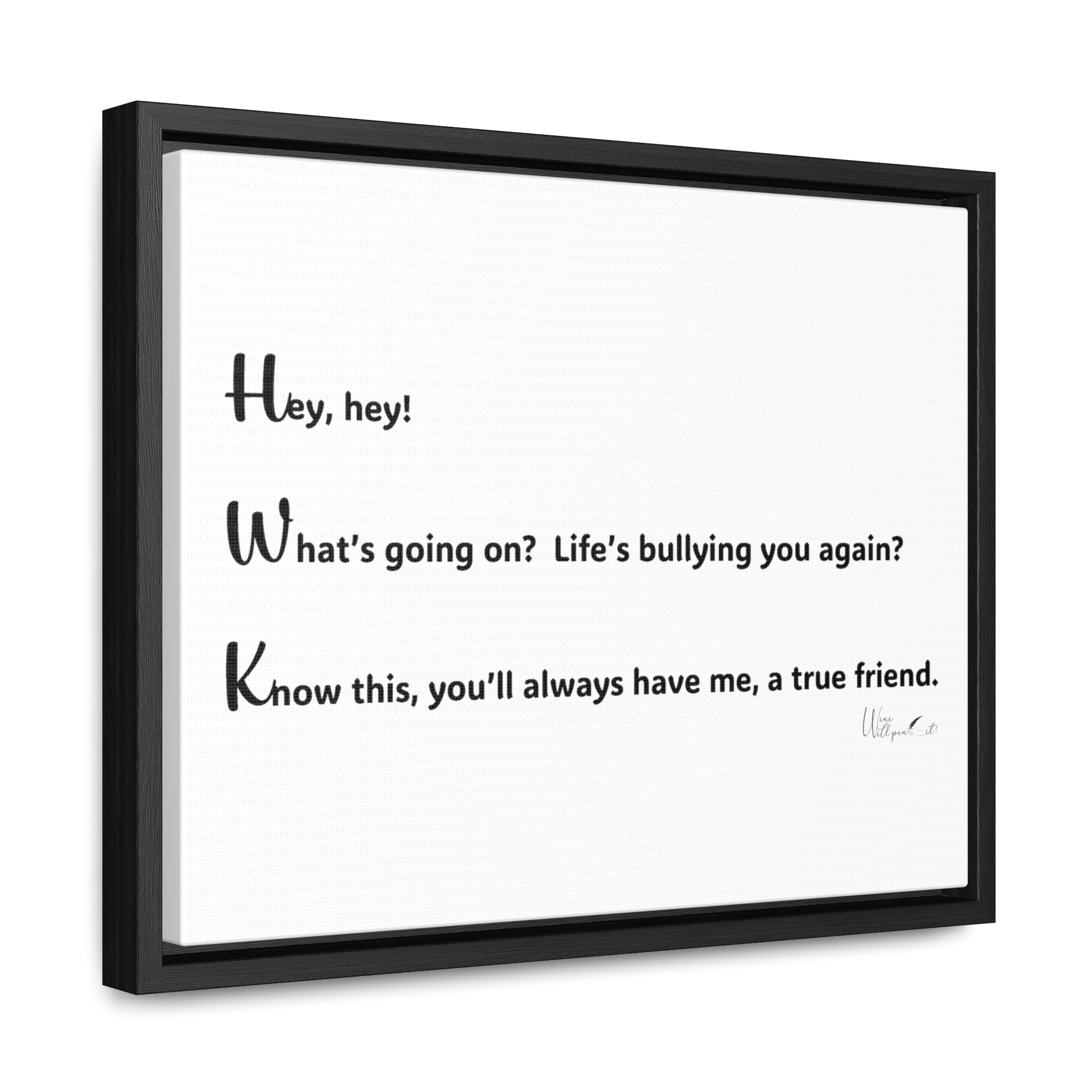 Gallery Canvas Wraps, Horizontal Frame