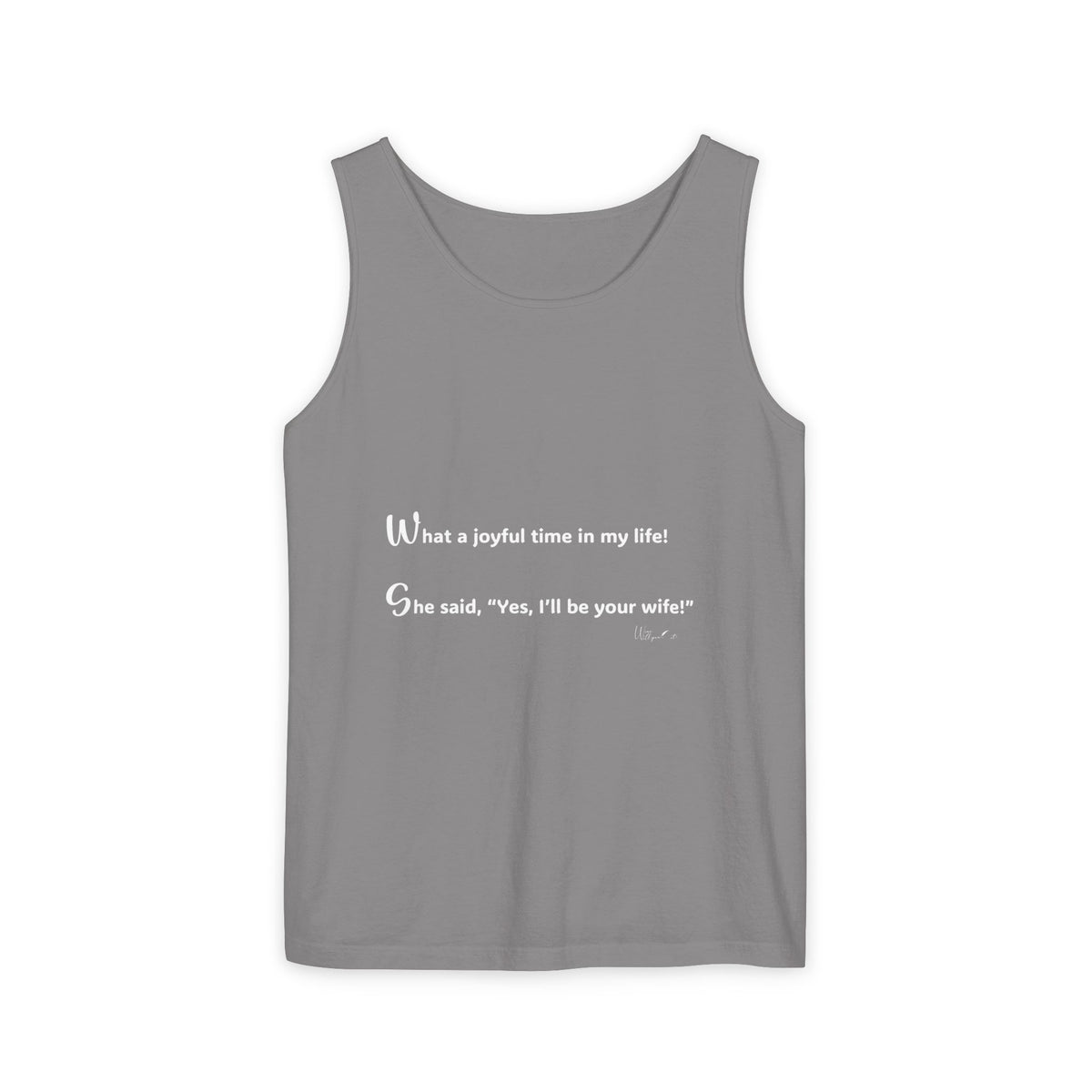Unisex Garment-Dyed Tank Top