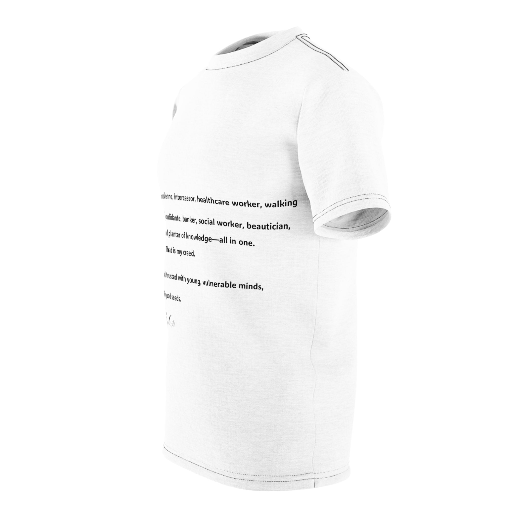 Unisex Cut & Sew Tee (AOP)