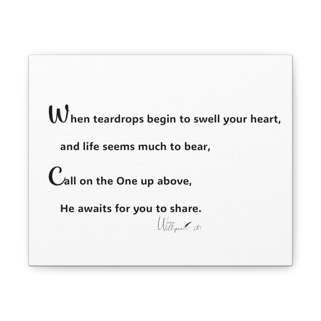 Canvas Gallery Wraps