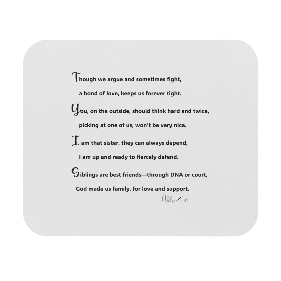 Mouse Pad (Rectangle)