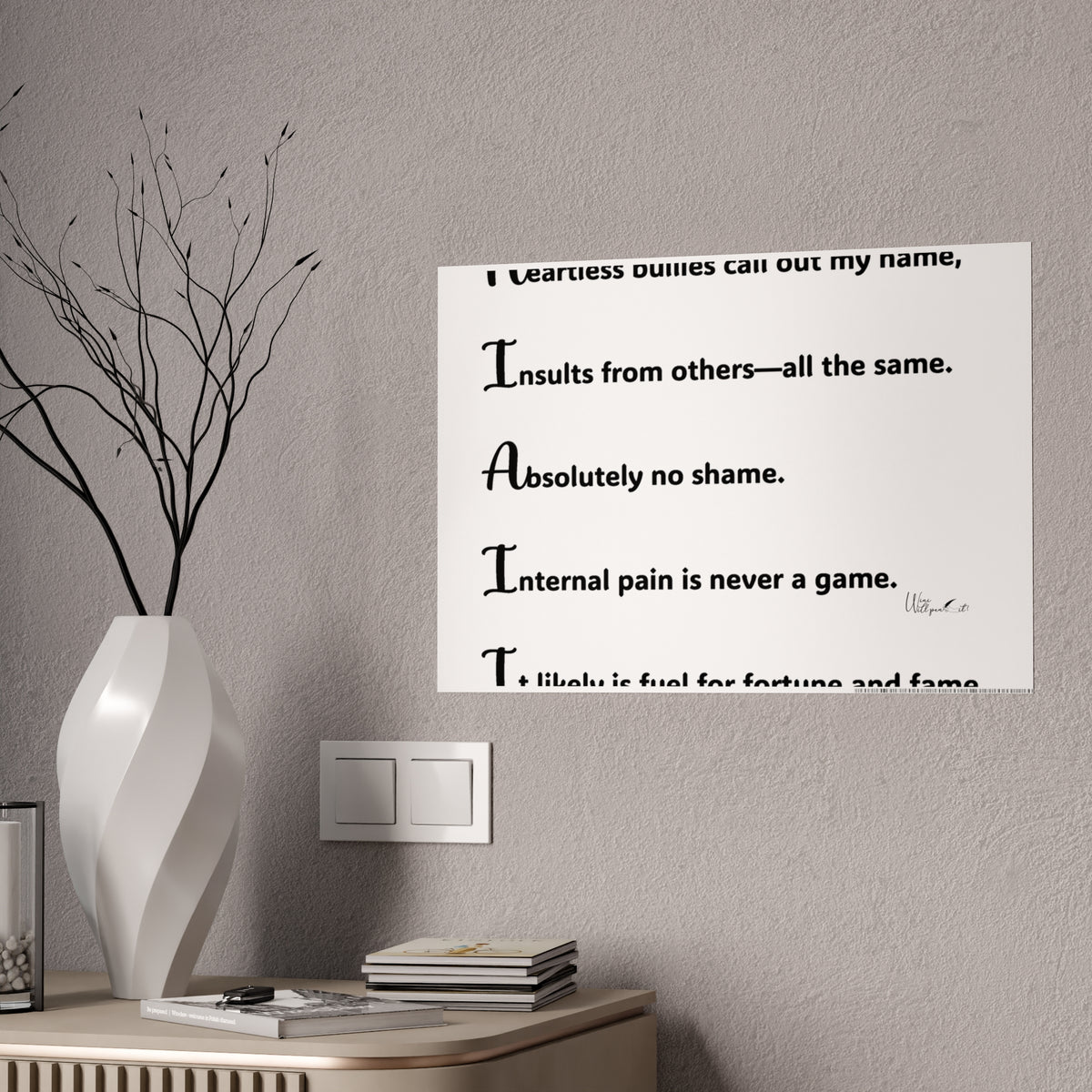 Gloss Posters