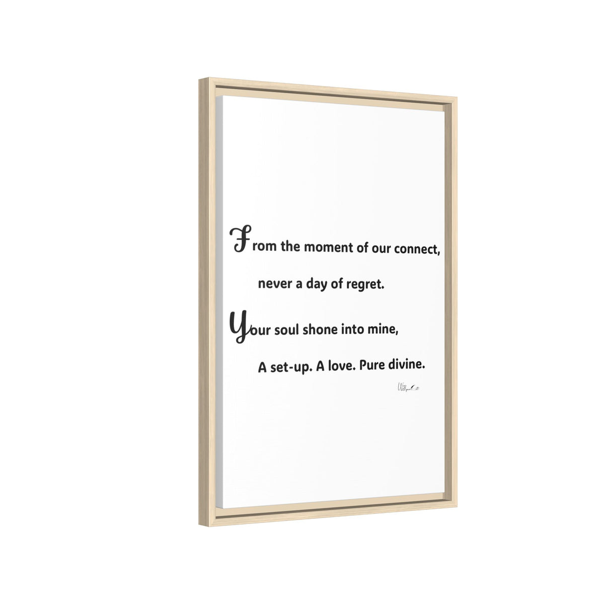 Matte Canvas, Framed (Multi-color)